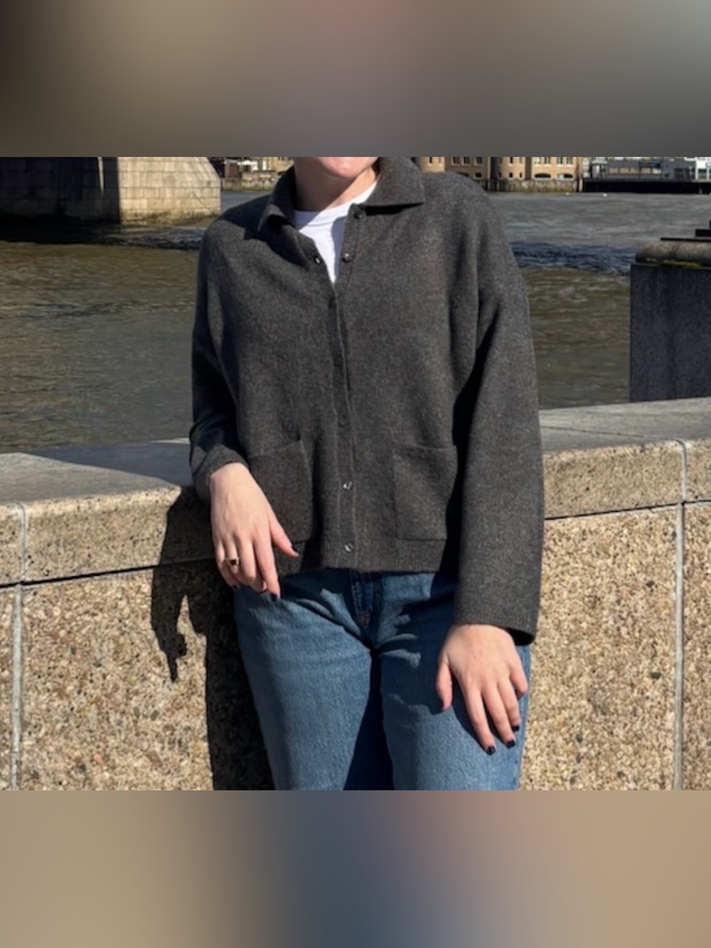 Heather Charcoal Sweater